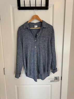 Gap button up linen shirt